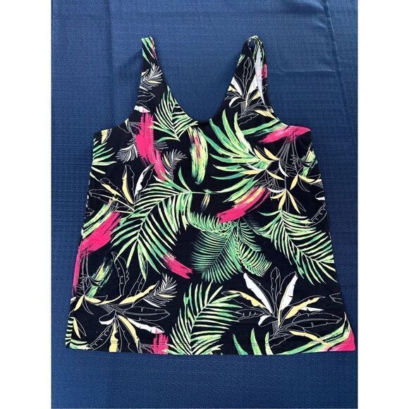 Ideology Women’s Multi Printed Tank Top Size Small - Picture 5 of 13